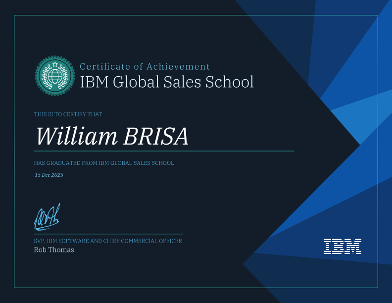 Certificate of Achievement