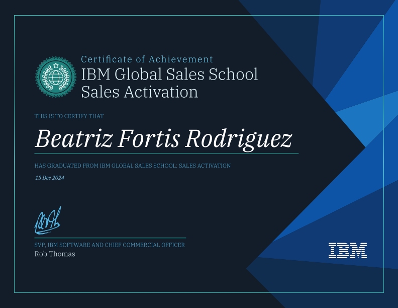 Certificate of Achievement